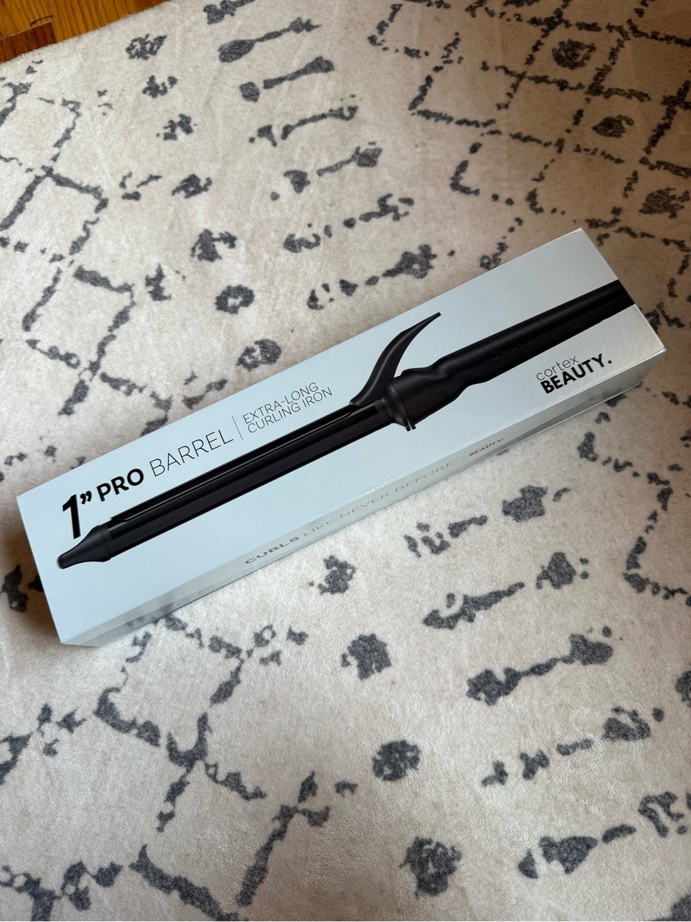 1" Pro Barrel Extra-Long Curling Iron - Black